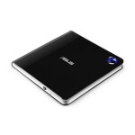 ASUS SBW-06D5H-U čierna / Blu-ray BD-R+DVD±RW / RAM externá napaľovačka / USB 3.0 (90DD02G0-M29000)