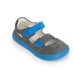 Chlapčenské sandále Barefoot TERY GREY, Protetika, sivá - 21