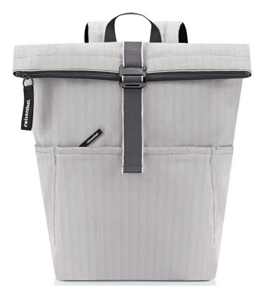 Roll up batoh Reisenthel Rolltop Backpack Herringbone Grey