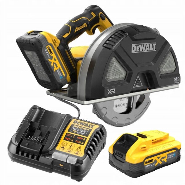 Dewalt DEWALT PILARKA TAR. na kov 18V DCS383H2-QW 184/67mm 2x5,0Ah PS