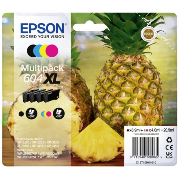 Epson originálny Wkład Atramentowy Epson 604XL Wielofarebný