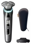 Philips i9000 Prestige XP9202/10 sivá / Holiaci strojček / suché a mokré holenie / SkinIQ / Bluetooth / výdrž 60 min (XP9202/10)