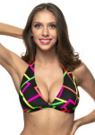 Dámske plavky Fantasy Neon P1402 top L Dle obrázku