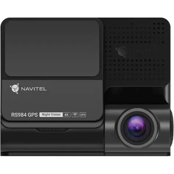 Navitel RS984 GPS čierna / Kamera do auta / 4K 3840x2160 / 3 "/ Uhol záberu 160 ° / Wi-Fi / GPS / G-senzor / microSD (RS984 GPS)
