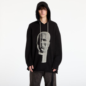 Mikina Rick Owens DRKSHDW Peter Hoodie Black/ Pearl S