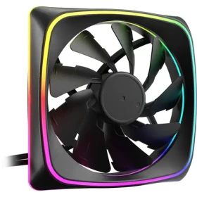 Sharkoon SHARK Lights RGB PWM čierna / vetráčik / 120mm / RGB / 24.8 dBA / 1700 RPM / 89 m3h (4044951041954)