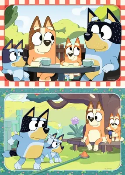 Ravensburger Bluey na pikniku 2x12 dielikov