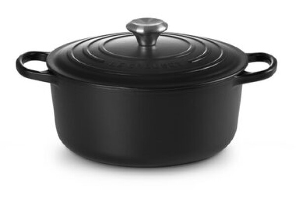 Le Creuset Signature Hrniec s pokrievkou 26 cm čierna (21177260000430)