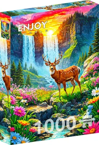 ENJOY Puzzle Raj jeleňov
