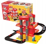 MOCHTOYS Trojposchodová garáž s heliportom a výťahom