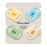 Tommee Tippee Silikónový Cumlík Ultra-light 0-6m, 4 ks, BOY (433611)