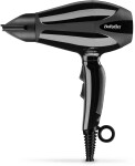 BaByliss Compact Pro / sušič na vlasy / 2400W / 3 teploty / 2 rýchlosti / Difuzér / 2x koncentrátor (6715DE)