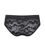 Dámske nohavičky GO Allround Lace Hipster - BLACK - čierne 0004 - SLOGGI BLACK 01