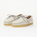 Tenisky Clarks Originals Godney Boat. White Grain Lea EUR 39