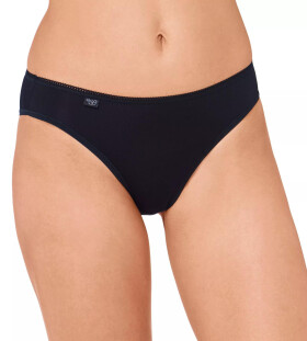 Sloggi 24/7 Microfibre - nohavičky Tai 3×: ultra mäkké pohodlie Sloggi BLACK 44