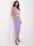 Nohavice DHJ SP 8830.77 light purple jedna velikost
