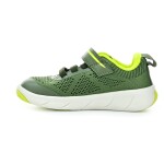 Geox Junior Foot Run Military/Lime športové barefoot tenisky 25 EUR