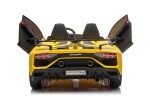 Mamido Detské elektrické autíčko Lamborghini Aventador SX2028 žlté