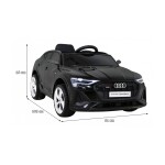 Mamido Elektrické autíčko Audi E-Tron Sportback 4x4 čierne