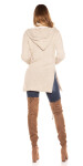 Trendy KouCla Hooded Cardigan Einheitsgroesse