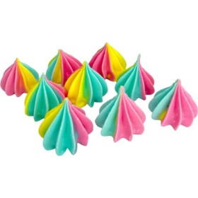 Mini farebné pusinky, 9 ks - I LOVE CAKES