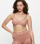 TRIUMPH - Podprsenka Signature Sheer Minimizer - tvaruje bez toho, aby tlačila Triumph TOASTED ALMOND 85F