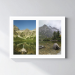 Personalizovaný magický fotob obraz v ráme – 30×40 – koláž fotografií