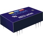 RECOM REC3-0515DR/H1 DC / DC menič napätia, DPS 5 V/DC 15 V/DC, -15 V/DC 100 mA 3 W Počet výstupov: 2 x; REC3-0515DR/H1