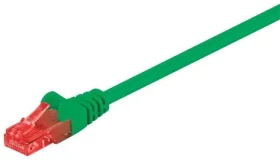MicroConnect CAT6 U/UTP 15m zelená / PVC (B-UTP615G)