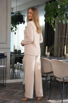 L&L 2414 long/r Domáce oblečenie S-XL set Béžová S