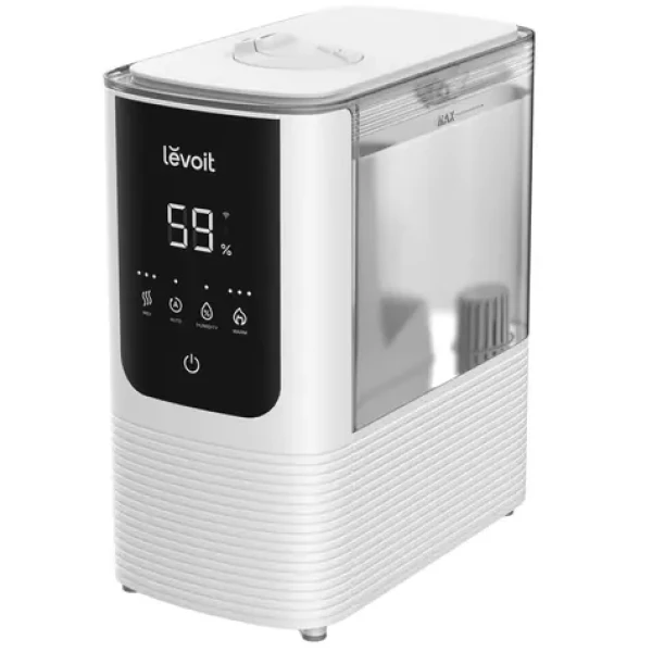 Levoit Oasis Mist SMART biela / zvlhčovač vzduchu / 4.5l / do 40 m2 / 300 500 ml/h / prevádzka až 45 hodín (LUH-O451S-WEU)