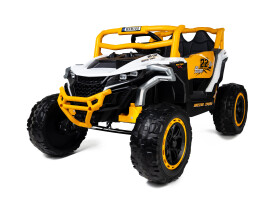 Mamido Mamido Elektrické autíčko Buggy Racing Speed 22 biele | 4x4 | 12V10Ah | 180W | EVA | LED | 2,4Ghz | ECO koža