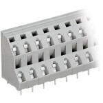 WAGO 736-506 dvojradový svorka 2.50 mm² Pólov 12 sivá 1 ks; 736-506
