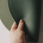 Eulenschnitt Oboustranné prostírání Star Green Ø 35 cm