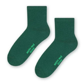 Dámske ponožky MERINO WOOL 130 zelená 38-40