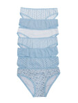 BR MT 11444 4 biele a modré spodky M