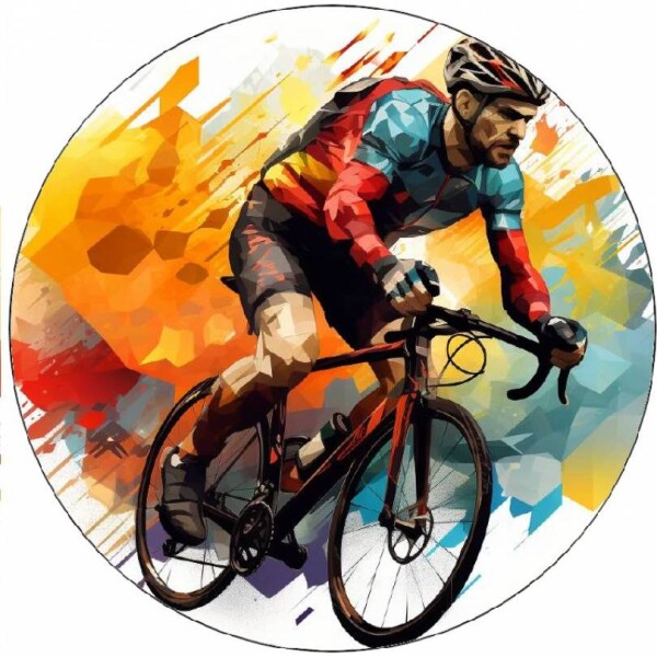 Jedlý papier Cyklista 19,5 cm - Pictu Hap