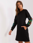 RV SK 8979 šaty.94P čierna L/XL