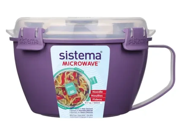 Sistema Microwave Noodle Dóza na rezance a hranolky 940 ml fialová (8592001423459)