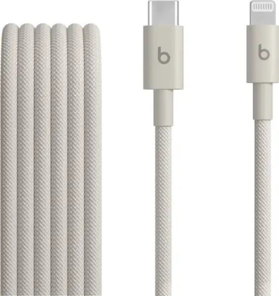 Beats kábel USB-C (M) - Lightning (M) 1.5m šedá / opletený (MDGL4EE/A)