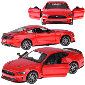 Auto kovové model 2018 Ford Mustang GT mierka 1:34 svetlo zvuk