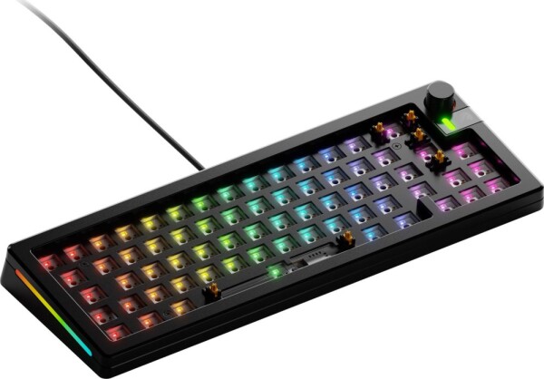 Glorious GMMK 3 Pro 65 % Custom Gaming-Tastatur - Barebone, ISO-Layout, schwarz