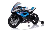 Mamido Detská elektrická motorka BMW HP4 Race JT5001 modrá