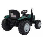 Mamido Detský elektrický traktor GROW 1804 24V tmavo zelený