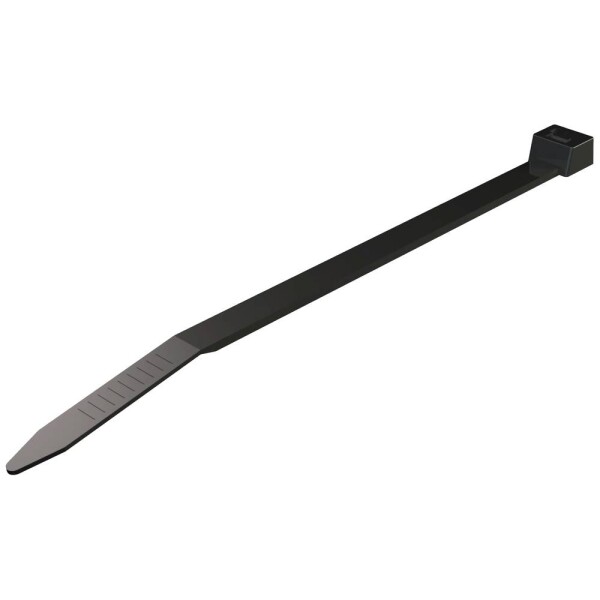 OBO Bettermann 2331818, 565 2.5x150 SWUV, sťahovacie pásky, 2.5 mm, 150 mm, čierna, 100 ks; 2331818