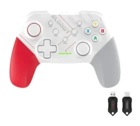 A4Tech Bloody GPW50 biela / Gamepad / PS3 / PC / Android / 2.4GHz / USB-C (GPW50-WH)