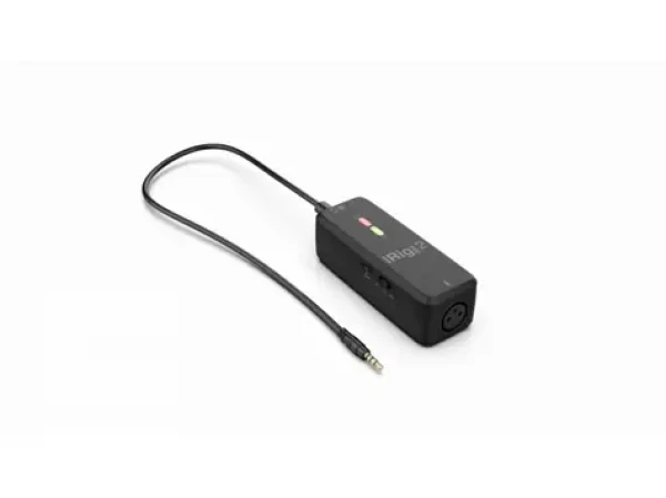 IK Multimedia iRig PRE 2 / Mikrofónny predzosilňovač / 3.5mm TRRS / XLR (8025813863033)