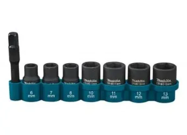 Makita E-12289 / sada nástrčných kľúčov 1|4" v blistri / 8ks (E-12289)