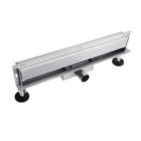 Mereo Odtokový sprchový žľab do steny 70 cm, vr. roštu TILE CZ191