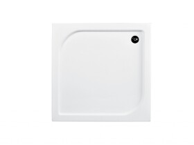 BESCO - Štvorcová sprchová vanička OSKAR - Rozmer A - 70, Rozmer B - 70 OLBVANACOSK70